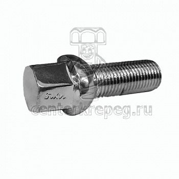 Болт М14*1,5 (56/31, ключ 17,сфера , хром.) (5) 08771 фото в магазине