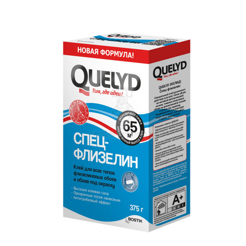 Клей обойный Флизелин 375 гр QUELYD (50035127) 278593 фото в магазине