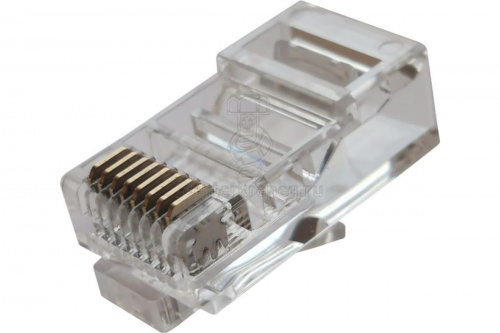 Коннектор RJ-45 8P-8C категория 5Е FD-6034 разъем комп-й (100) фото в магазине