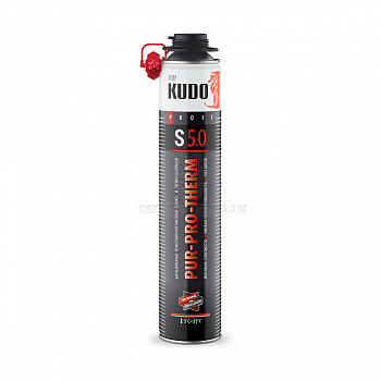 Теплоизоляция напыляемая пенополиуретан. Kudo Pur-pro-therm S 5.0, 1000 мл 229479 фото в магазине