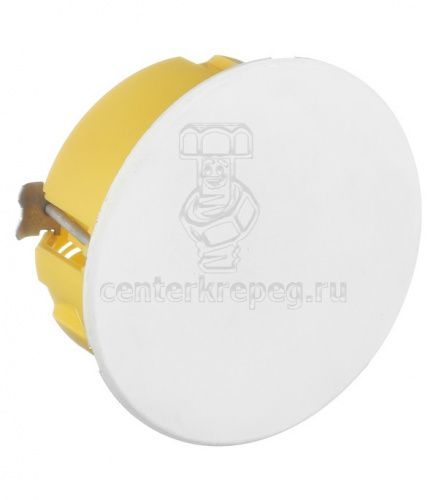 Коробка расп. д/полых стен (г/к) 80х45 круг. с крышкой Schneider Electric фото в магазине