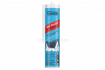 Герметик д/кровли каучук. ПРОЗРАЧНЫЙ 290мл Sila PRO Max Sealant, All weather  SAWCL290 фото в магазине