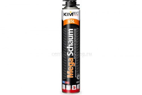 Пена пист. монтаж. KIM TEC Mega-Schaum 65 880мм/990гр всесезонная 01-03-14 фото в магазине