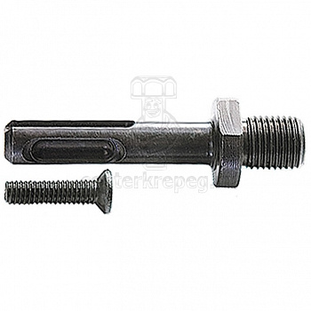 Адаптер д/перф. с SDS-plus на резьбу 1/2" на патрон с винтом Matrix 70356 фото в магазине