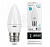 Лампа светодиод. свеча 6Вт 60Вт 4100k Е27 LED Elementary Candle Gauss 33226 LED-C37-6-27-4100-E-G фото в магазине