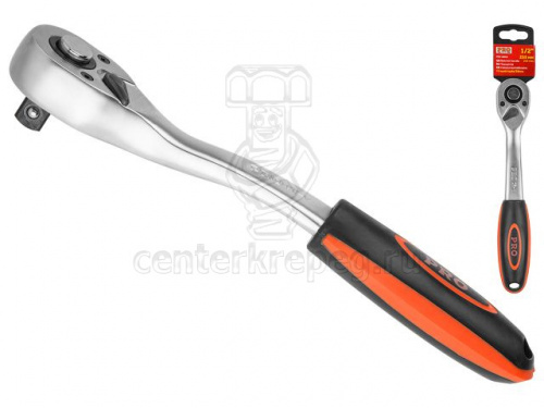 Ключ-трещотка 1/2" 72 зуб 255мм PRO STARTUL PRO-48012 фото в магазине