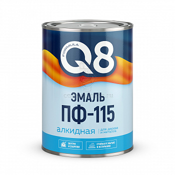 ПФ-115 Терракотовая Эмаль алкид. глянц. 0,8 кг Formula Q8 277310 фото в магазине