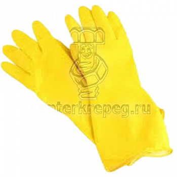 Перчатки хоз. латекс. р. ХL (10) 24-0-004/ 240627 фото в магазине
