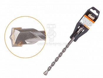 Бур 18х460/400мм п/бетону SDS-plus 2 грани GEPARD GP0118-460 фото в магазине