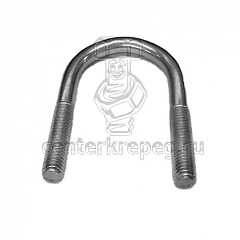 Скоба U-образная 1 1/4"М8 (33-42мм)  фото в магазине