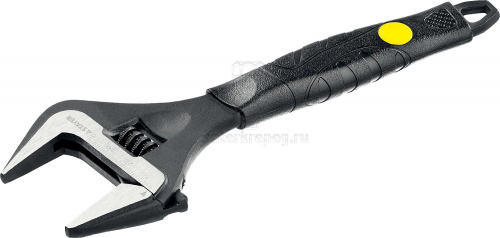 Ключ разводной 200мм тонкие губки (раскр. 0-39мм) 8" STAYER COBRA 27264-20 фото в магазине