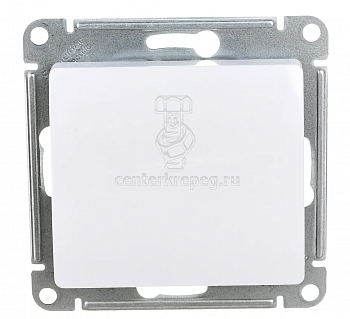 Механизм переключателя 1 кл белый Glossa Schneider Electric 10000010641 фото в магазине