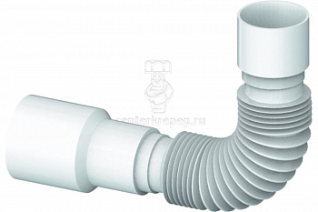 Гибкая труба 1 1/2"х40/50 D40 (40 см) UNICORN фото в магазине