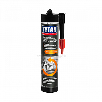 Герметик силикатный д/кровли ЧЕРНЫЙ 280мл TYTAN PROFESSIONAL 43026 фото в магазине