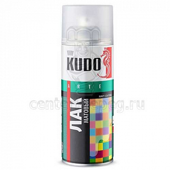 Лак Аэрозоль акриловый матовый 520 мл "KUDO" KU-9004 / 25223 фото в магазине