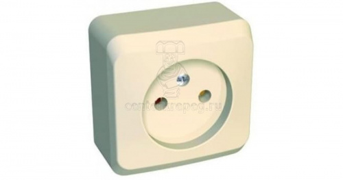 Розетка о/п 1 мест крем "Этюд" Lexel Schneider Electric Э-РА16-001K (00000174306) фото в магазине