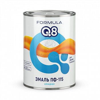 ПФ-115 СИНЯЯ Эмаль алкид. глянц. 0,9 кг Formula Q8 48053 фото в магазине