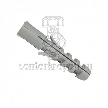Дюбель полипропилен. 8х40 серый (1000) 09-0325 фото в магазине