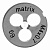 Плашка М4х0,7мм Р6М5 Matrix 77071 (77009) фото в магазине
