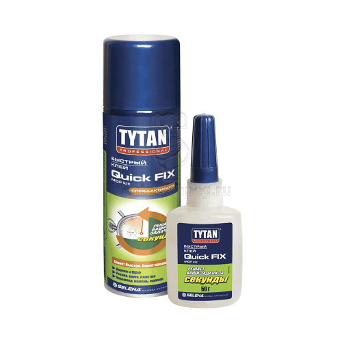 Клей цианакрилатный двухкомп. 400мл прозрачн. Tytan Professional 82329 фото в магазине