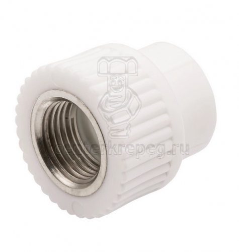 Муфта комб. ГАЙКА 20Х1/2" БЕЛЫЙ (538225) фото в магазине