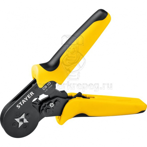 Клещи-пресс д/втулочных наконечников 0.25 - 10 мм.кв STAYER Professional 44447 фото в магазине