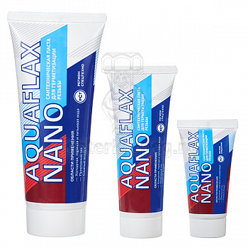 Уплотнительная паста 80г AQUAFLAX nano фото в магазине